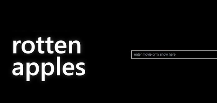 Home page di Rotten Apples