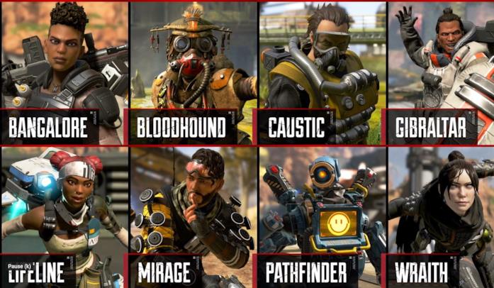 Scopriamo Apex Legends, il nuovo battle royale degli autori di Titanfall I protagonisti di Apex Legends, battle royale di Respawn Entertainment