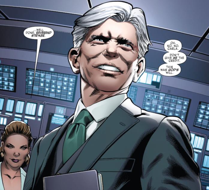 William Stryker Il Reverendo Stryker