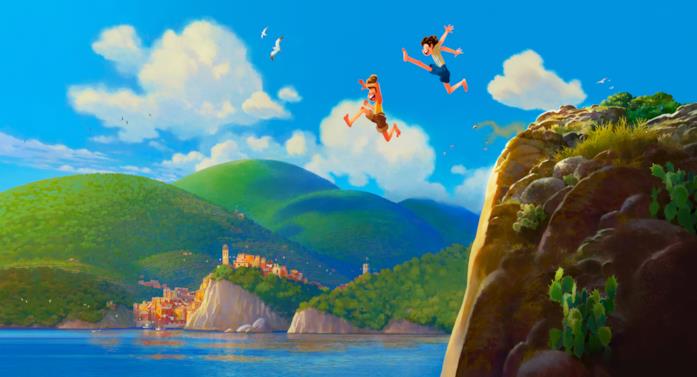 Luca Una scena del nuovo film Pixar Luca