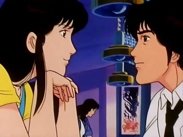 Occhi di gatto, come finisce la serie anime Sheila e Matthew si scambiano sguardi dolci in una scena dell'anime