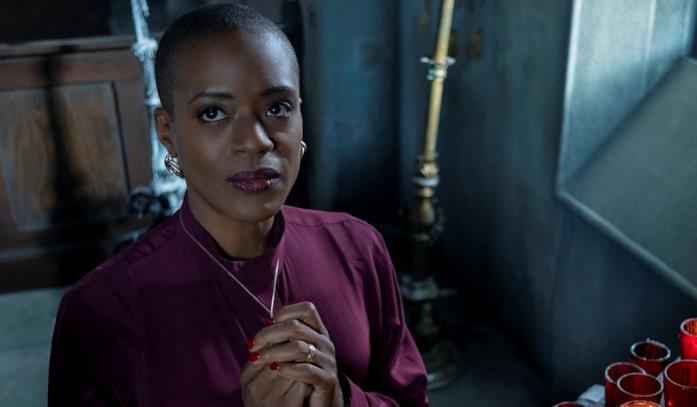 T'Nia Miller in una foto tratta da The Haunting of Bly Manor T'Nia Miller in The Haunting of Bly Manor