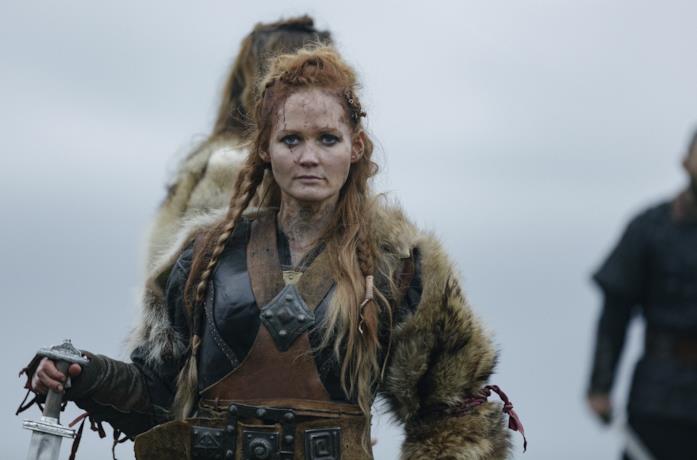 Ágústa Eva Erlendsdóttir in una scena della serie Beforeigners