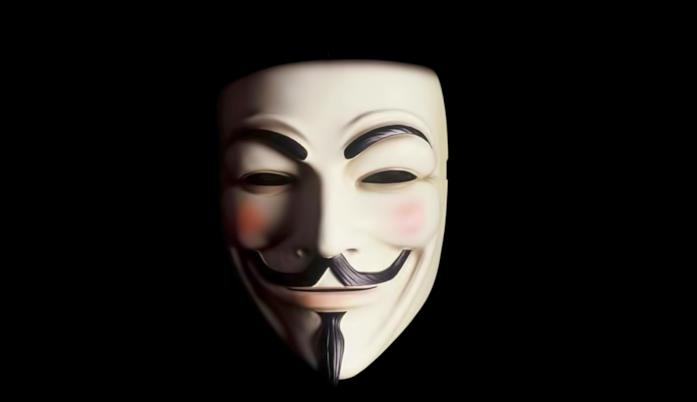 V per Vendetta La maschera di Guy Fawkes in V per Vendetta