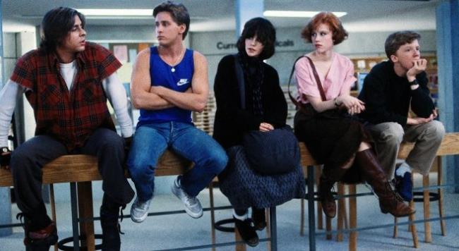Breakfast Club Immagine tratta dal cult movie Breakfast Club