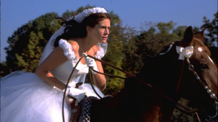 Maggie a cavallo