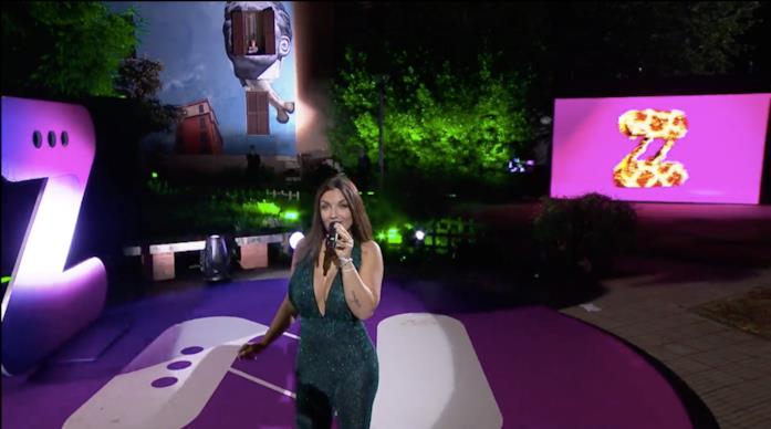 ZWEBTV - Elettra Lamborghini Elettra Lamborghini all'evento di debutto di ZWEBTV