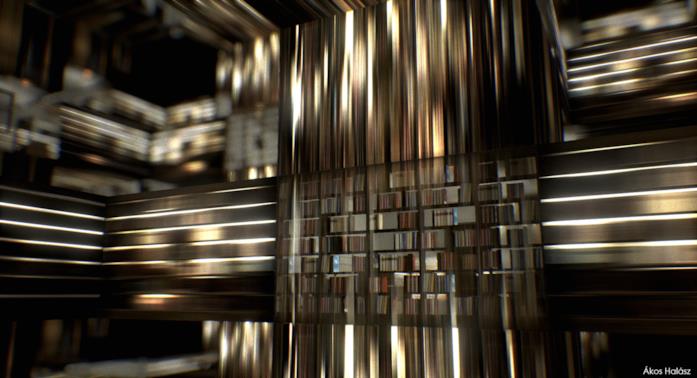 Il tesseratto multidimensionale di Interstellar Il tesseratto-libreria di Interstellar