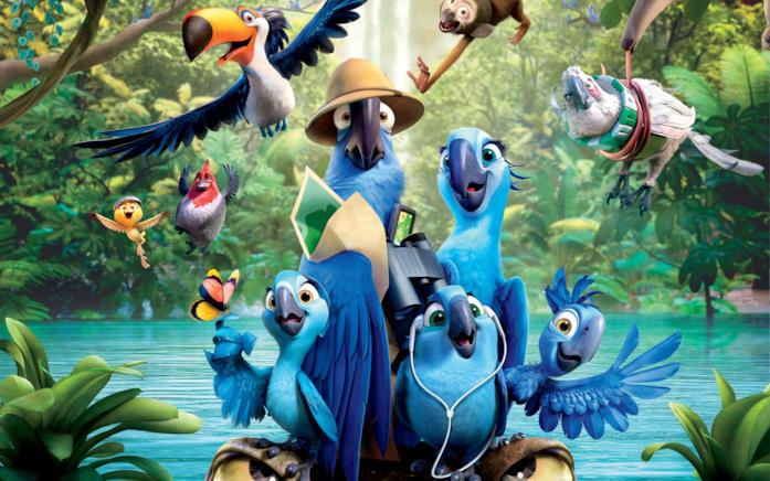 i personaggi di Rio 2 - Missione Amazzonia