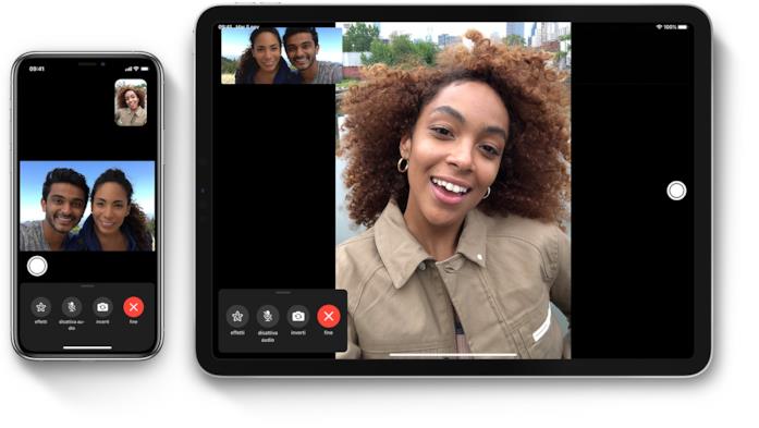 Immagine promozionale del servizio FaceTime