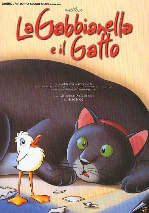 La Gabbianella e il Gatto Poster di La Gabbianella e il Gatto
