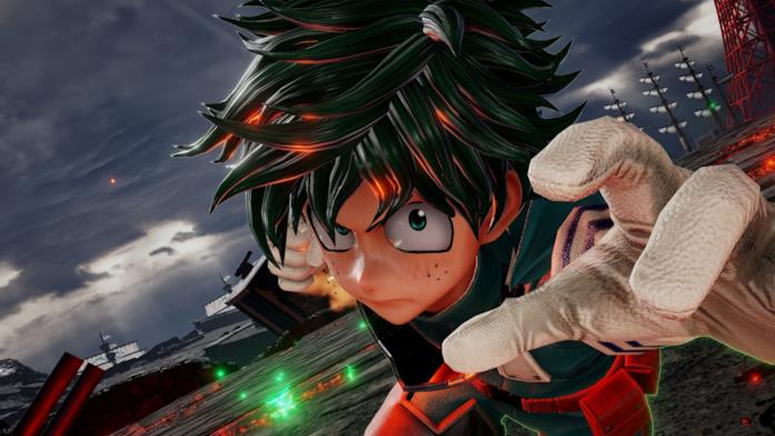 Izuku combatte in Jump Force