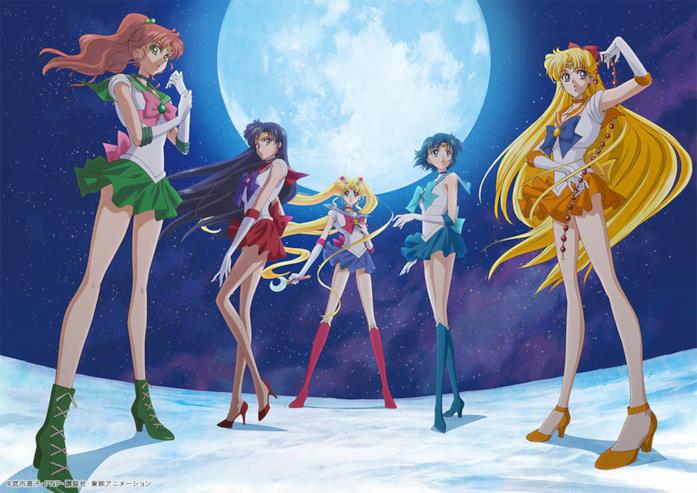 Le sailor senshi nell'ultima versione