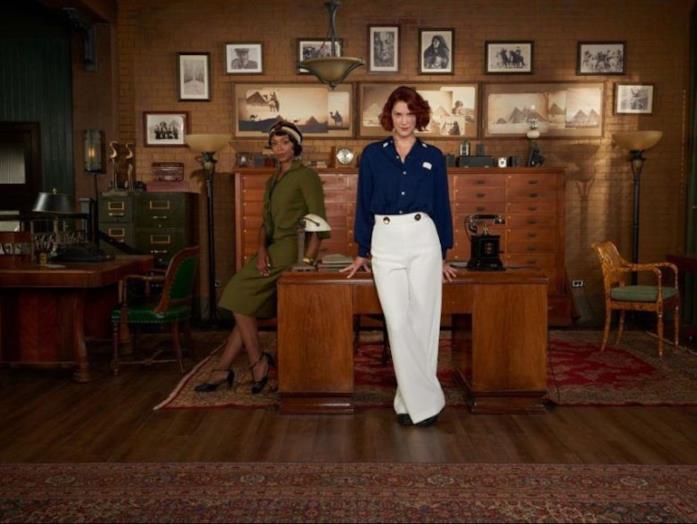 Frankie Drake Mysteries: le protagoniste Le protagoniste di Frankie Drake Mysteries