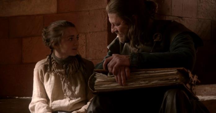 Game of Thrones: perché Arya parte per il mare? Maisie Williams e Sean Bean in scena