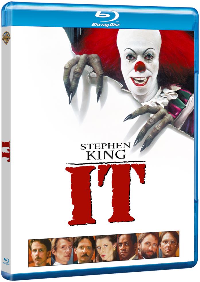 IT arriva in Blu-ray Packshot della miniserie IT in Blu-ray