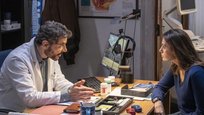 Una scena dalla fiction Mina Settembre Serena Rossi è Mina Settembre nella fiction RAI