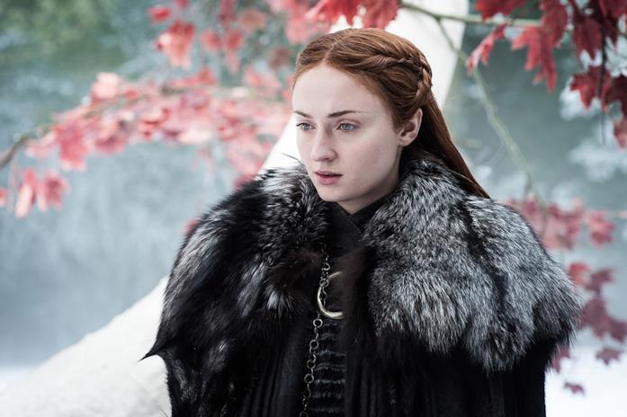 Sansa in un'immagine da Game of Thrones Game of Thrones: un'immagine di Sansa