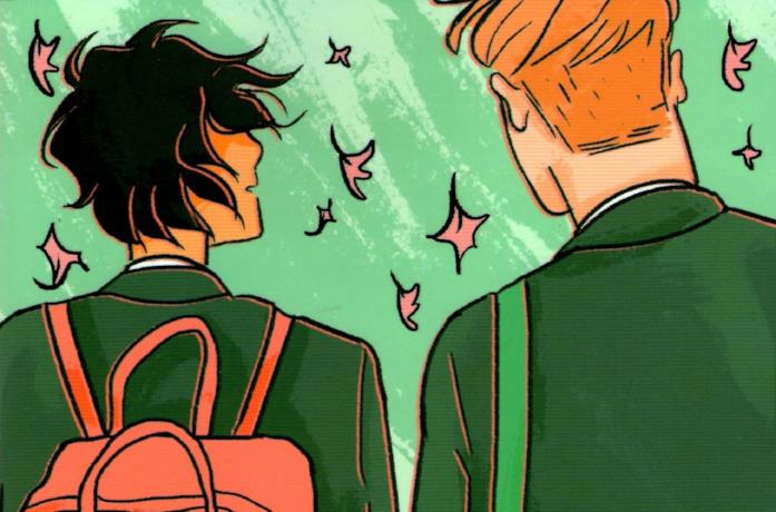 La copertina di Heartstopper - Volume 1 di Alice Oseman