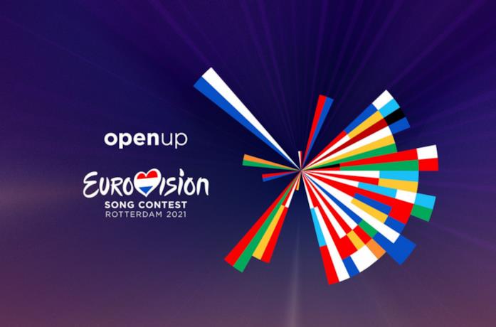 L'Eurovision il logo 2021 dell'Eurovision