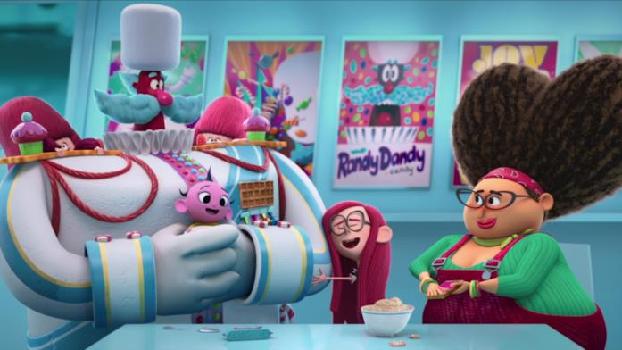 Altri personaggi del film Melanoff e Linda