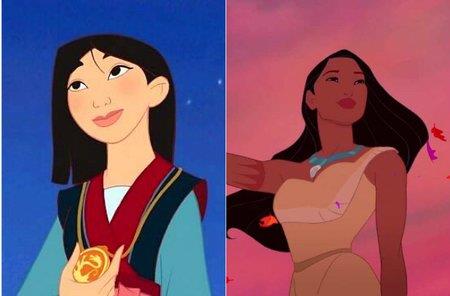 Pocahontas e Mulan Le Principesse Disney Pocahontas e Mulan