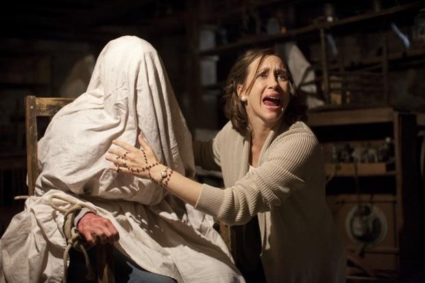 The Conjuring, l'esorcismo finale è spaventoso L'esorcismo finale di The Conjuring