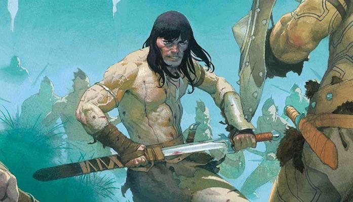 Copertina di Conan The Barbarian #2