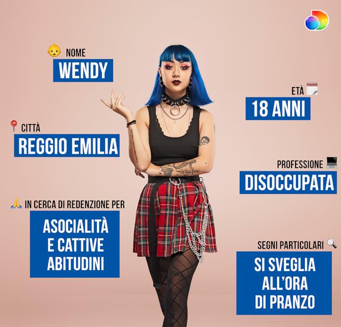 Ti spedisco in convento La scheda di Wendy