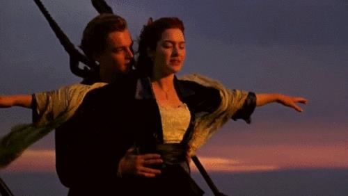 Titanic Una scena classica di Titanic a prua