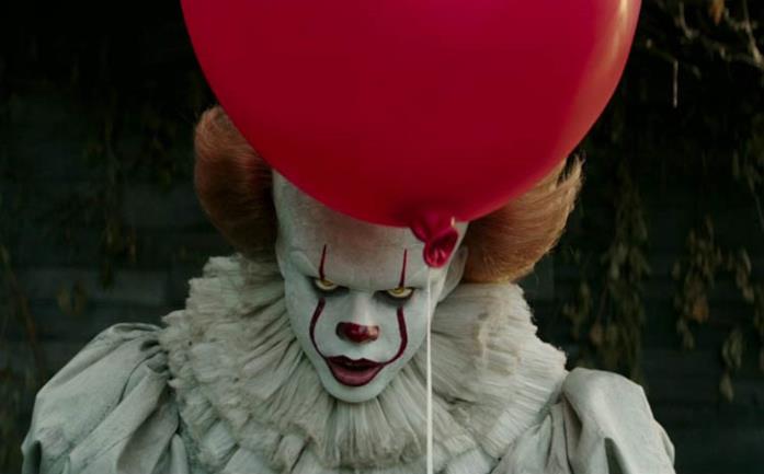 Pennywise nel remake di IT (2017)