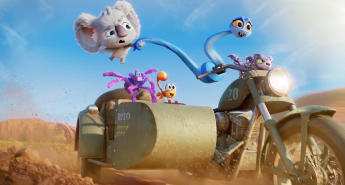 Back to the Outback - Ritorno alla natura: chi sono i doppiatori? Maddie & Co. su una motocicletta