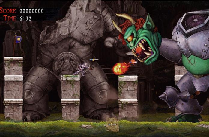 Il logo di Ghosts ‘n Goblins Resurrection