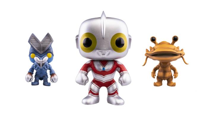 Ultraman Funko Pop: Ultraman Ace, Alien Baltan e Kanegon
