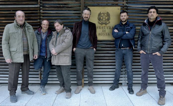 Rocco Schiavone e la sua squadra Rocco Schiavone e la sua squadra nella quarta stagione