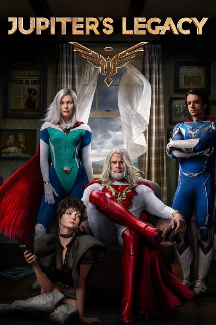 Il poster di Jupiter's Legacy La locandina di Jupiter's Legacy