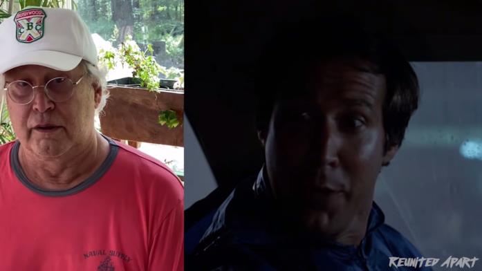 L'omaggio a John Hughes in video Chevy Chase e il suo personaggio Clark