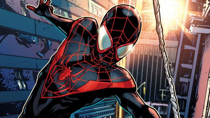 Miles Morales Miles Morales in una tavola Marvel Comics
