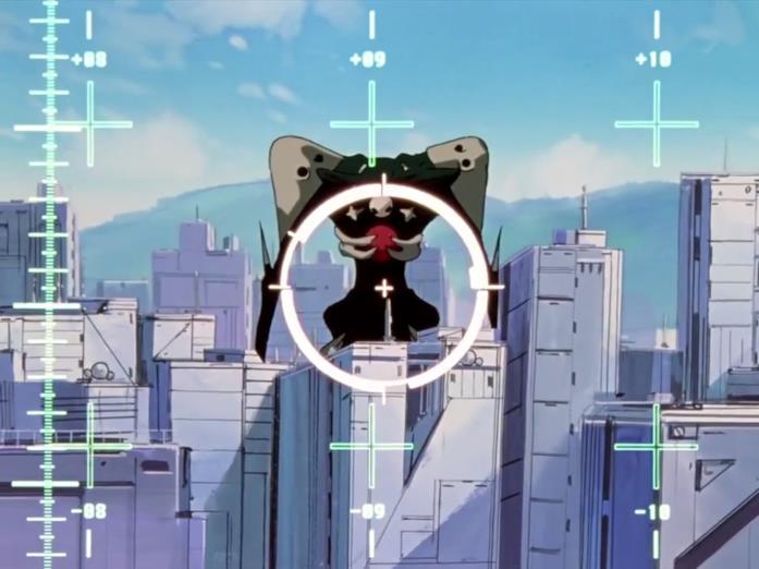 Evangelion, gli angeli sono i veri antagonisti? Un angelo nel mirino