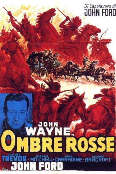 Poster Ombre rosse