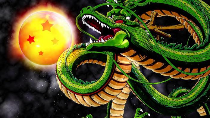 Il Drago Shenron, iconica presenza nella serie di Dragon Ball Bastano sette sfere per evocare il leggendario Drago Shenron