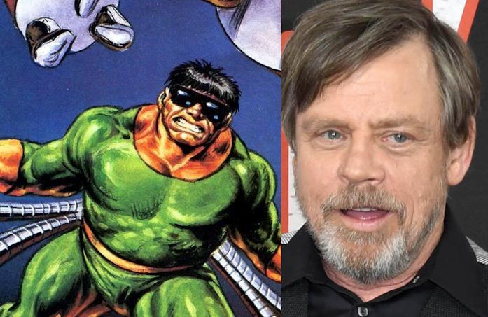 Il Dottor Octopus e Mark Hamill a confronto