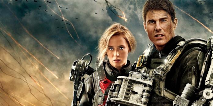 Tom Cruise ed Emily Blunt in Edge of Tomorrow Tom Cruise ed Emily Blunt