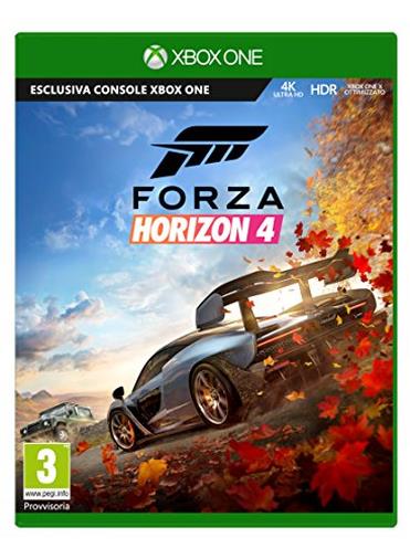 Forza Horizon 4 Edizione Standard, Pegi 3, Xbox One, 4K UKTRA HD, HDR, Microsoft