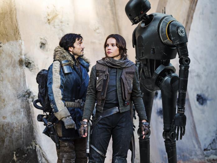 Rogue One, war movie travestito da space opera Una scena di Rogue One