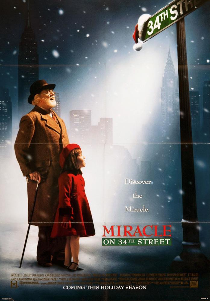 Miracolo nella 34ª strada Il poster di Miracolo nella 34ª strada