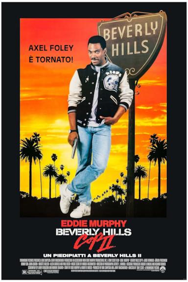 Poster Beverly Hills Cop II - Un piedipiatti a Beverly Hills II