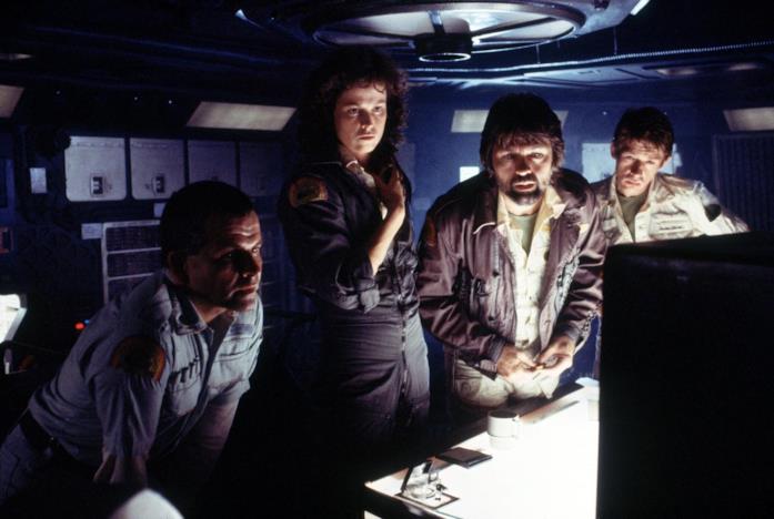 Alien, il cult sci-fi di Ridley Scott Una scena di Alien