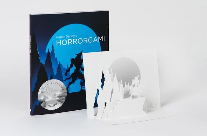 La copertina del libro Horrorgami di Paper Dandy