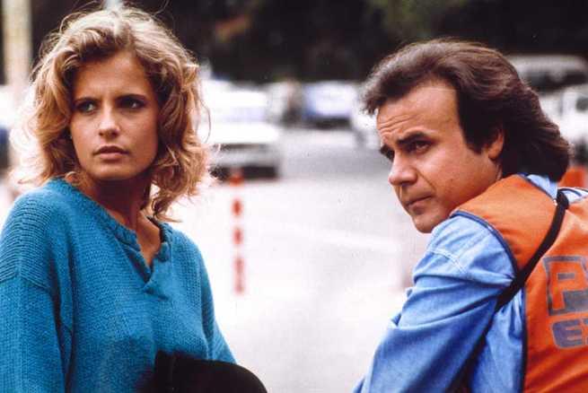 Isabella Ferrari negli anni '80 Isabella Ferrari e Jerry Calà in una scena de Il ragazzo del Pony Express